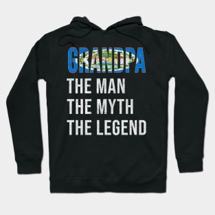 Grand Father Belizean Grandpa The Man The Myth The Legend - Gift for Belizean Dad With Roots From  Belize Hoodie